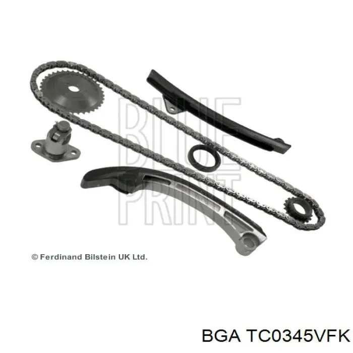 TC0345VFK BGA Łańcuch rozrządu, zestaw