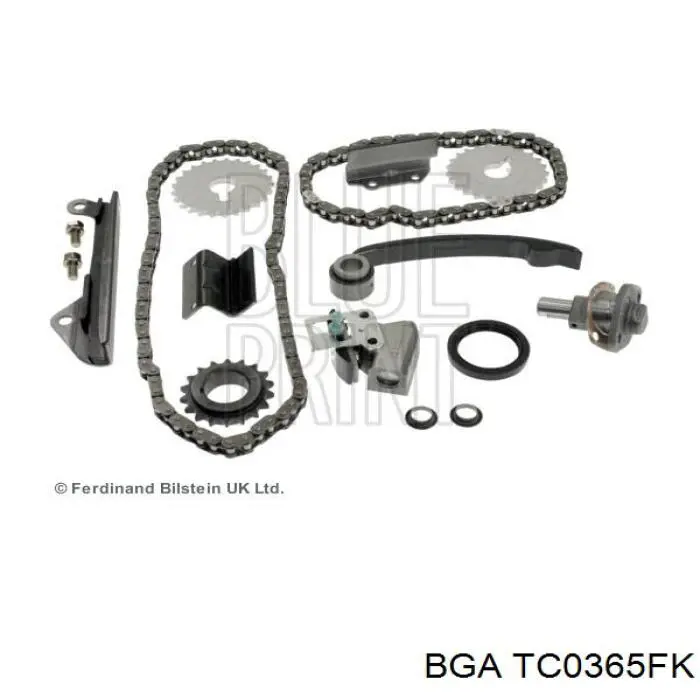 Łańcuch rozrządu, zestaw BGA TC0365FK cena, od 109,80 USD