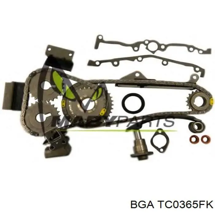 Do koszyka TC0365FK BGA Łańcuch rozrządu, zestaw