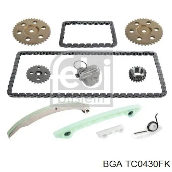 Łańcuch rozrządu górny, zestaw BGA TC0430FK cena, od 168,67 USD