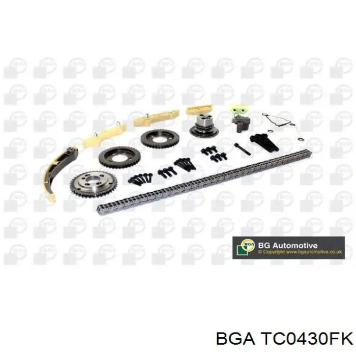 Do koszyka TC0430FK BGA Łańcuch rozrządu górny, zestaw