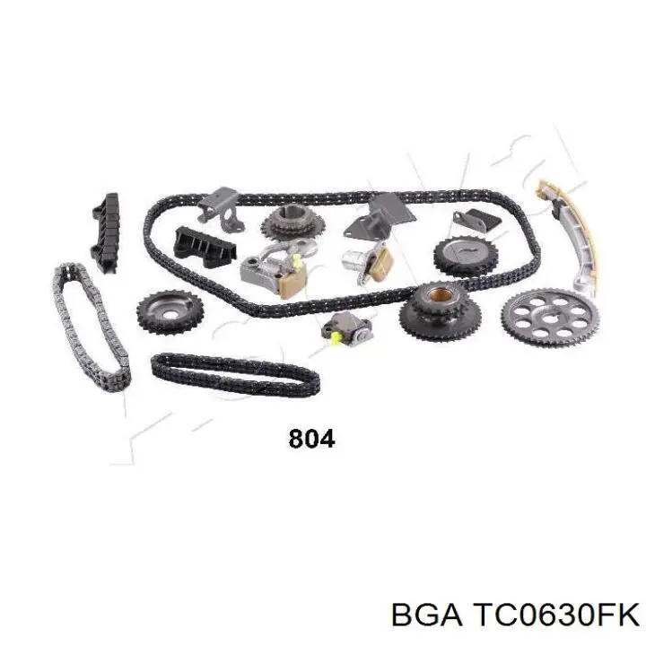 Do koszyka TC0630FK BGA Łańcuch rozrządu, zestaw
