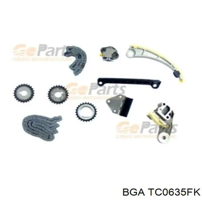 TC0635FK BGA Łańcuch rozrządu, zestaw