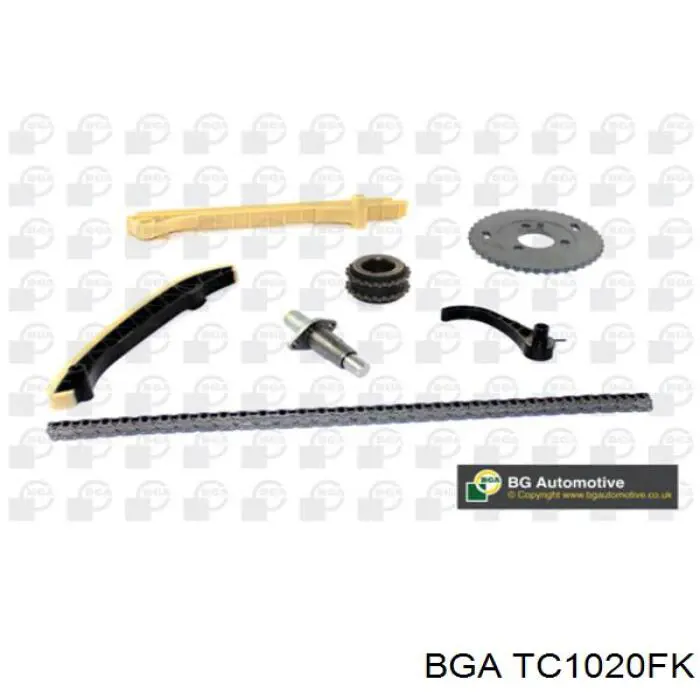 TC1020FK BGA Łańcuch rozrządu, zestaw