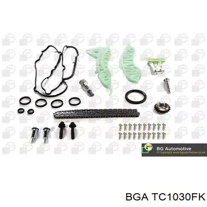 Łańcuch rozrządu, zestaw BGA TC1030FK cena, od 116,52 USD