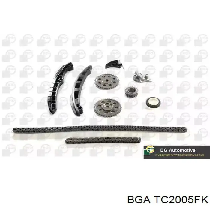 Łańcuch rozrządu, zestaw BGA TC2005FK cena, od 189,81 USD
