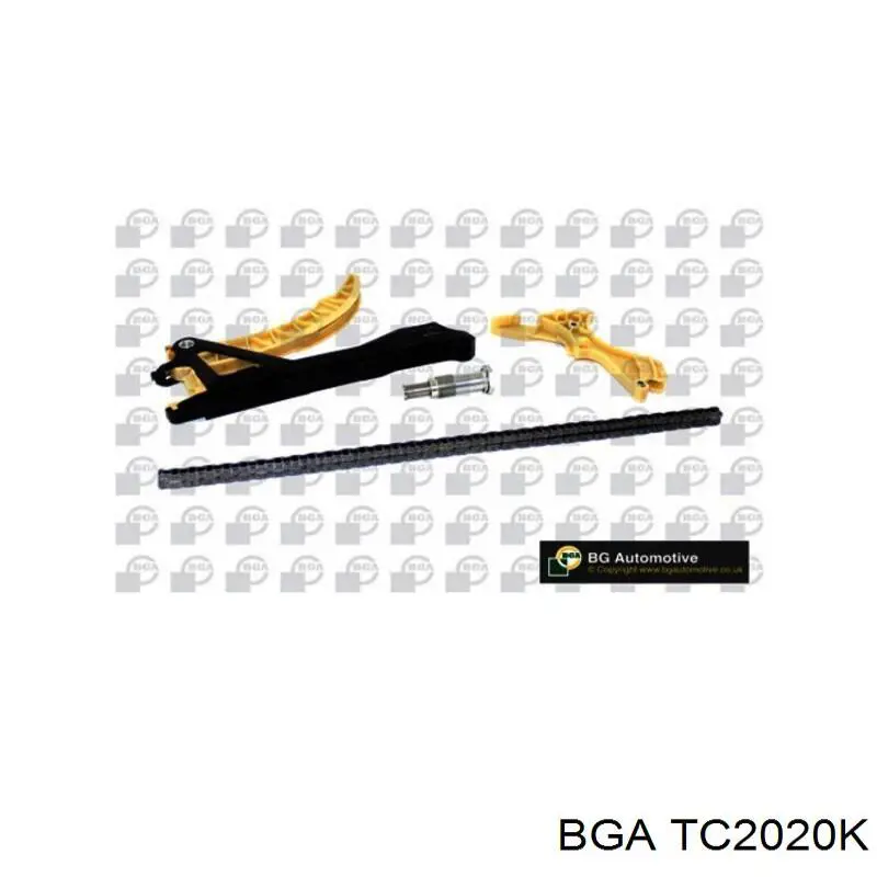 Łańcuch rozrządu, zestaw BGA TC2020K cena, od 118,72 USD