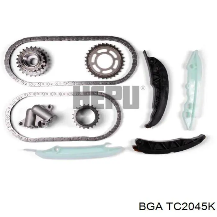 Łańcuch rozrządu, zestaw BGA TC2045K cena, od 139,95 USD
