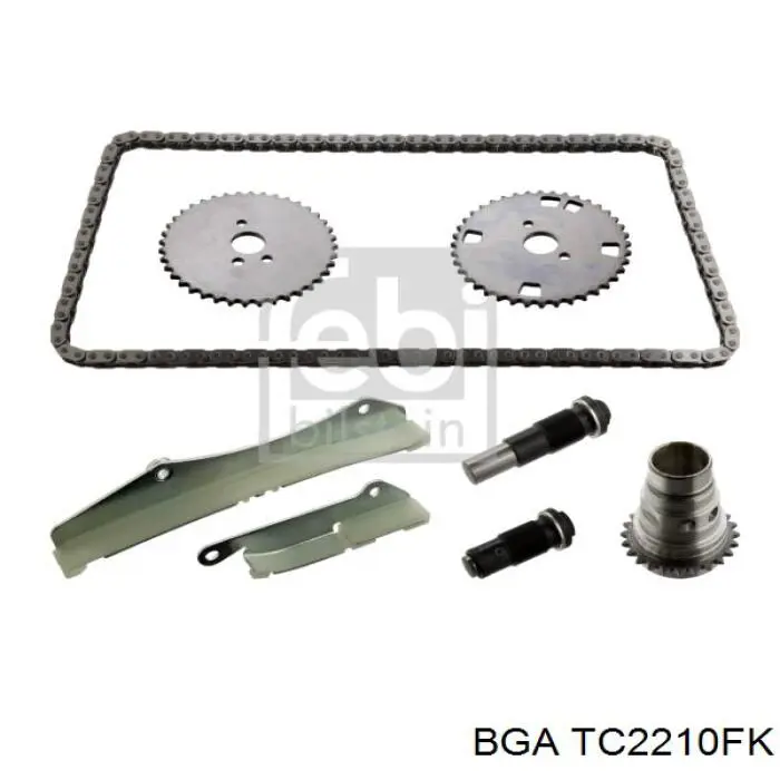 Łańcuch rozrządu, zestaw BGA TC2210FK cena, od 282,59 USD
