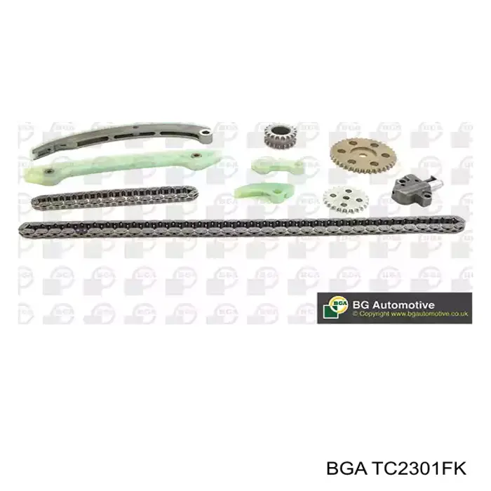 Do koszyka TC2301FK BGA Łańcuch rozrządu, zestaw