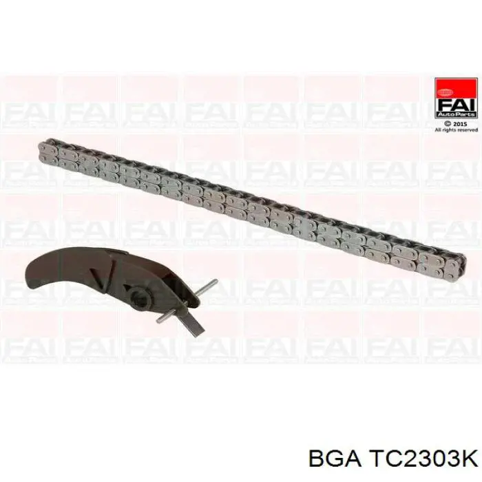 Łańcuch pompy oleju, zestaw BGA TC2303K cena, od 42,04 USD