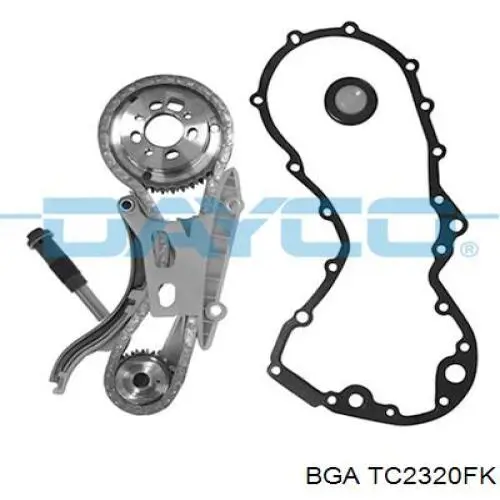 Łańcuch rozrządu, zestaw BGA TC2320FK cena, od 200,85 USD