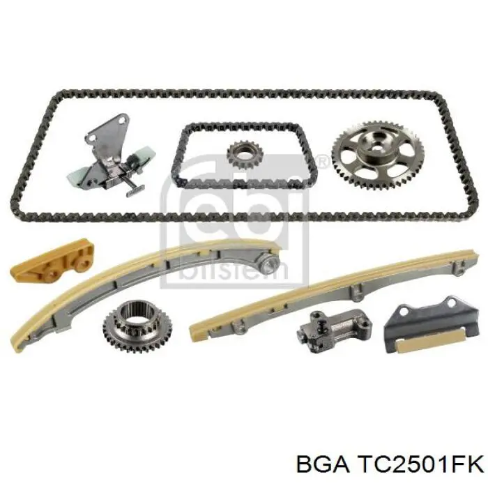 Do koszyka TC2501FK BGA Łańcuch rozrządu, zestaw
