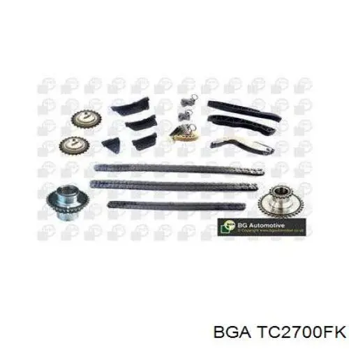 TC2700FK BGA Łańcuch rozrządu, zestaw