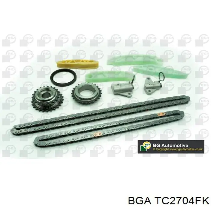 Łańcuch rozrządu, zestaw BGA TC2704FK cena, od 214,95 USD