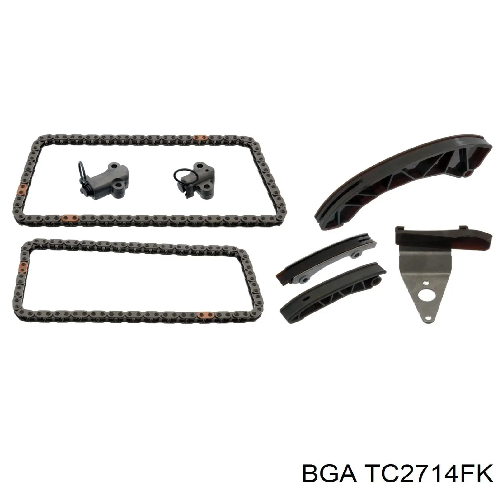 TC2714FK BGA Łańcuch rozrządu, zestaw