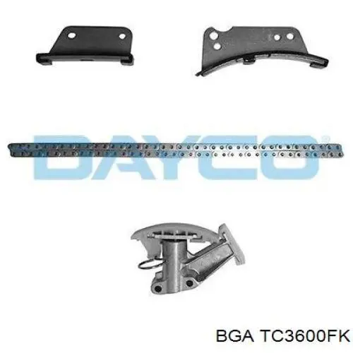 Łańcuch rozrządu, zestaw BGA TC3600FK cena, od 298,02 USD