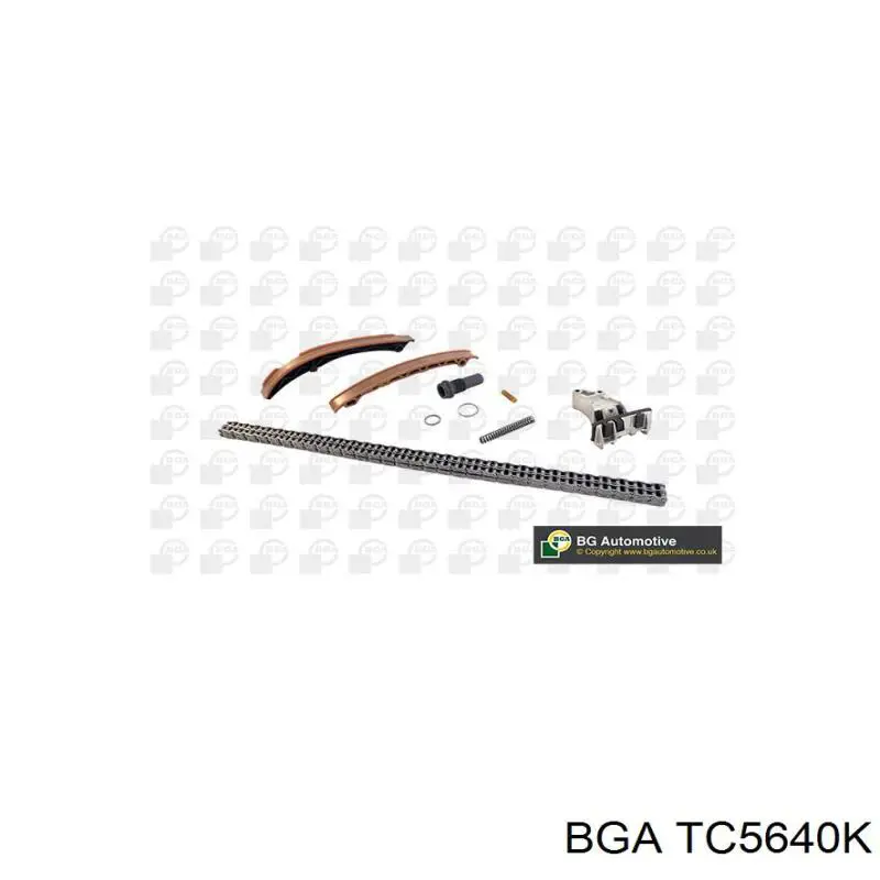 Łańcuch rozrządu, zestaw BGA TC5640K cena, od 113,66 USD