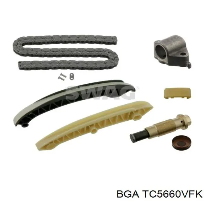 Łańcuch rozrządu, zestaw BGA TC5660VFK cena, od 232,15 USD