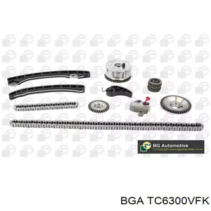 Łańcuch rozrządu, zestaw BGA TC6300VFK cena, od 139,92 USD