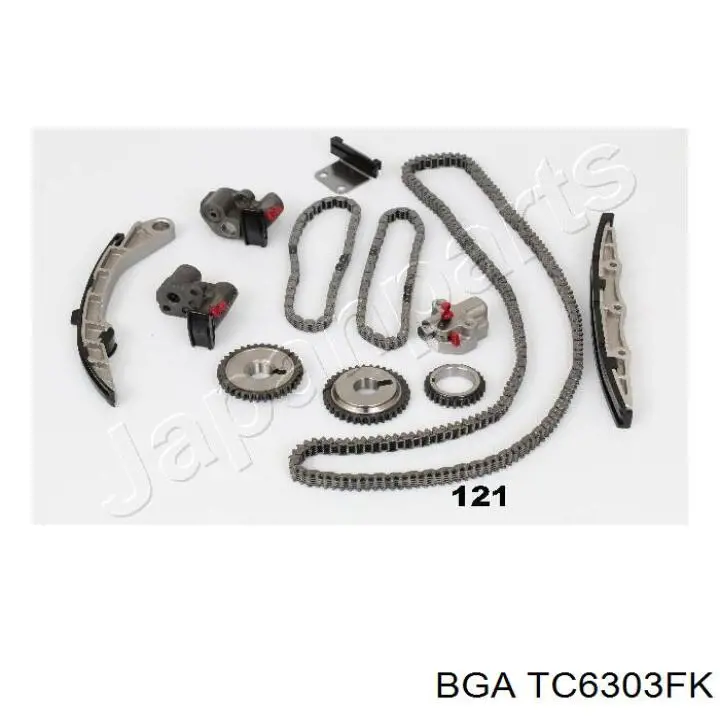 Łańcuch rozrządu, zestaw BGA TC6303FK cena, od 338,98 USD