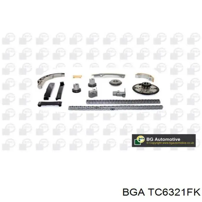 TC6321FK BGA Łańcuch rozrządu, zestaw