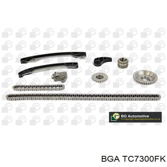 Łańcuch rozrządu, zestaw BGA TC7300FK cena, od 153,18 USD