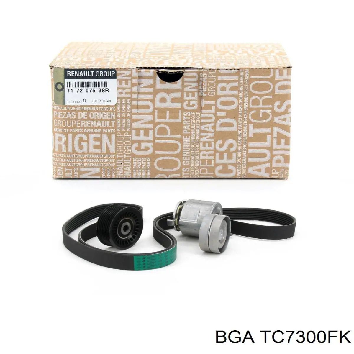 Do koszyka TC7300FK BGA Łańcuch rozrządu, zestaw