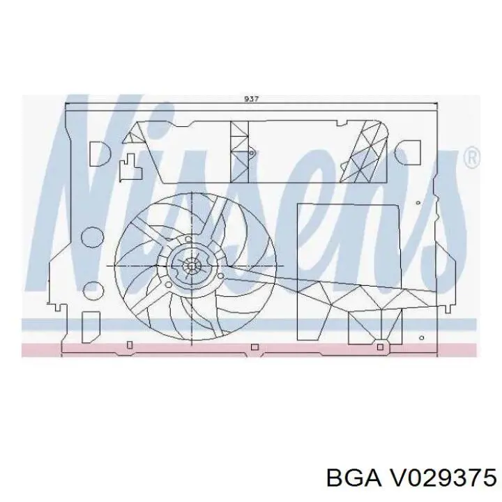 Zawór dolotowy/ssący BGA V029375 cena, od 8,36 USD