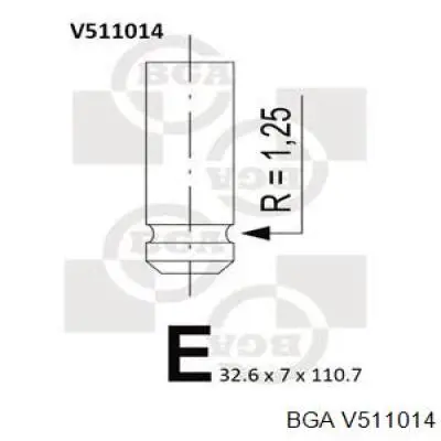 Zawór wydechowy BGA V511014 cena, od 8,62 USD