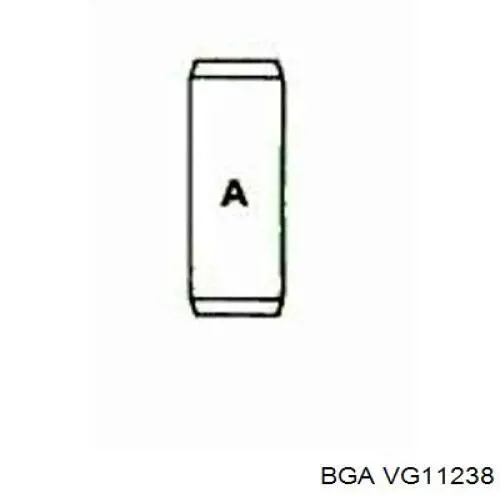 Prowadnica zaworu 7700109151 Renault (RVI)