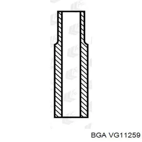 Do koszyka VG11259 BGA Prowadnica zaworu