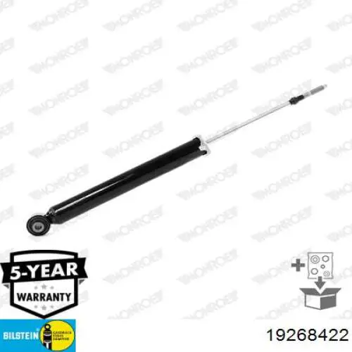 Do koszyka 19268422 Bilstein Amortyzator tylny prawy