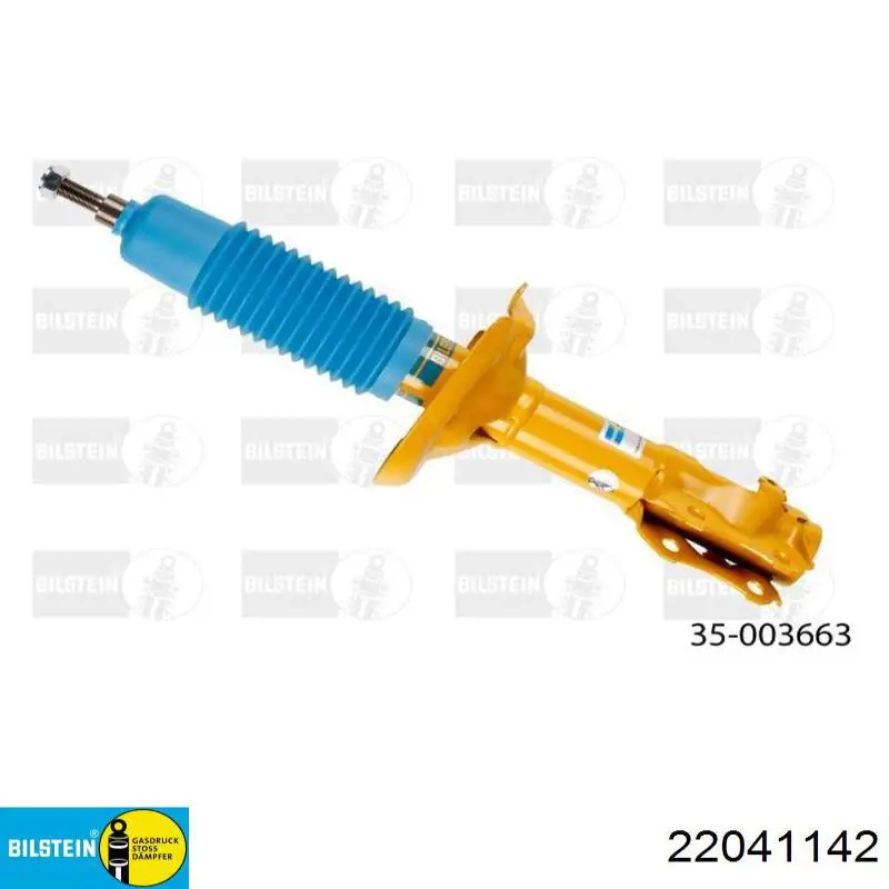 Do koszyka 22041142 Bilstein Amortyzator przedni
