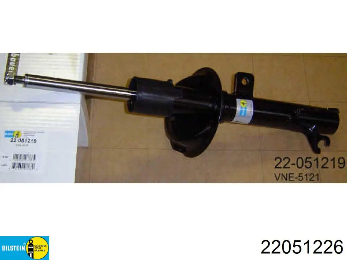 Do koszyka 22051226 Bilstein Amortyzator przedni lewy