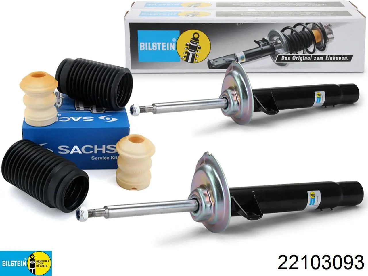 Do koszyka 22103093 Bilstein Amortyzator przedni lewy