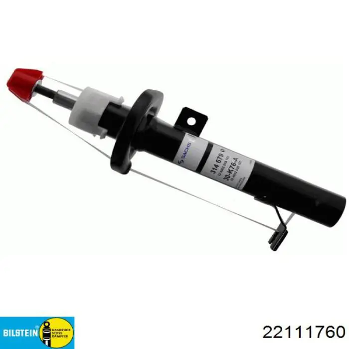 Do koszyka 22111760 Bilstein Amortyzator przedni lewy