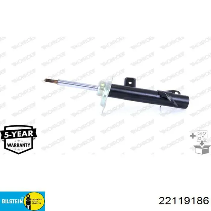 Do koszyka 22119186 Bilstein Amortyzator przedni lewy