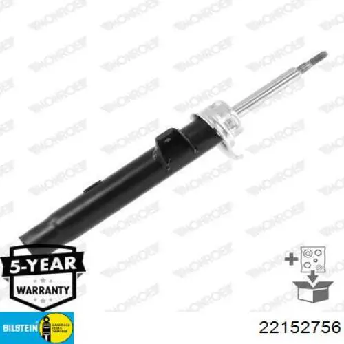 Do koszyka 22152756 Bilstein Amortyzator przedni prawy