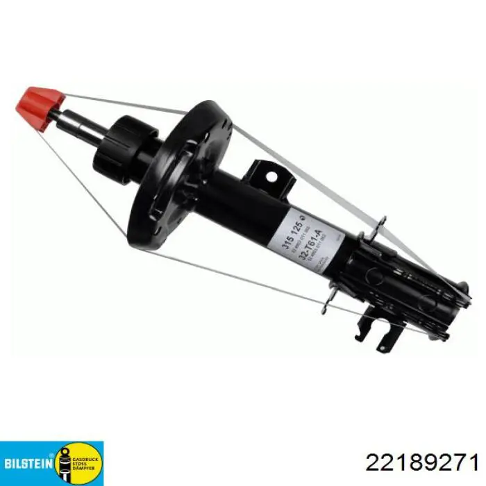 Amortyzator przedni lewy Bilstein 22189271 cena, od 56,75 USD