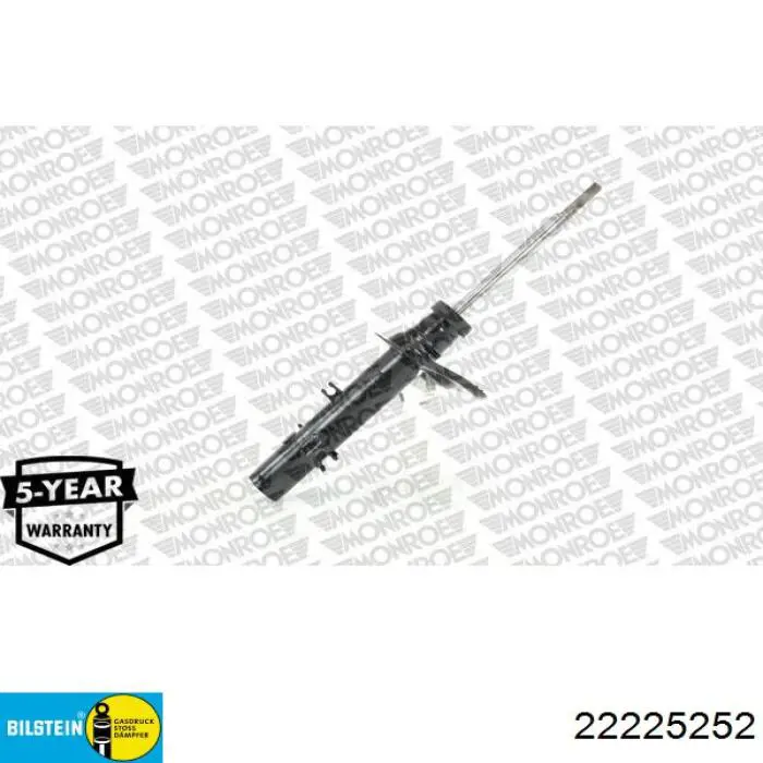 Amortyzator przedni prawy Bilstein 22225252 cena, od 64,16 USD