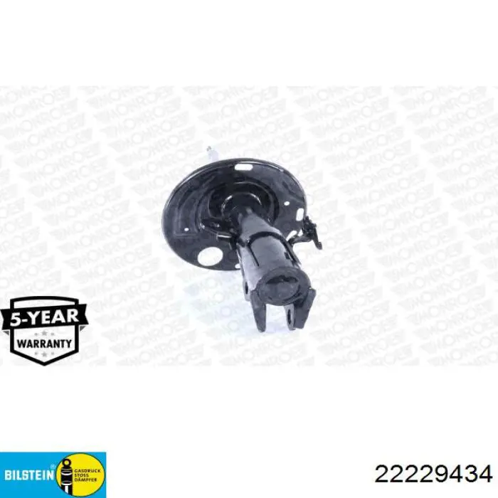 Do koszyka 4851009X00 Toyota Amortyzator przedni prawy