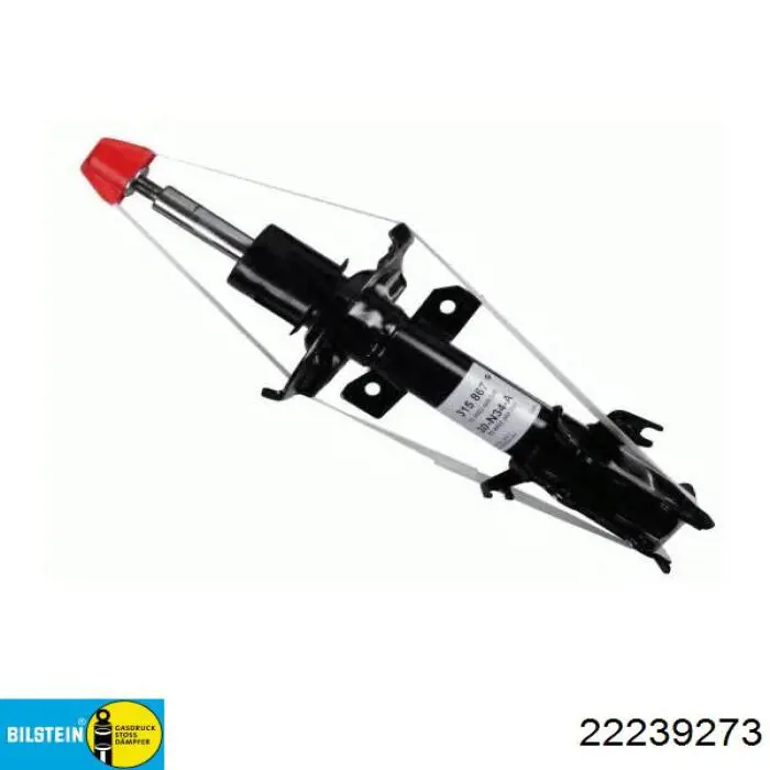 Amortyzator przedni prawy Bilstein 22239273 cena, od 82,52 USD