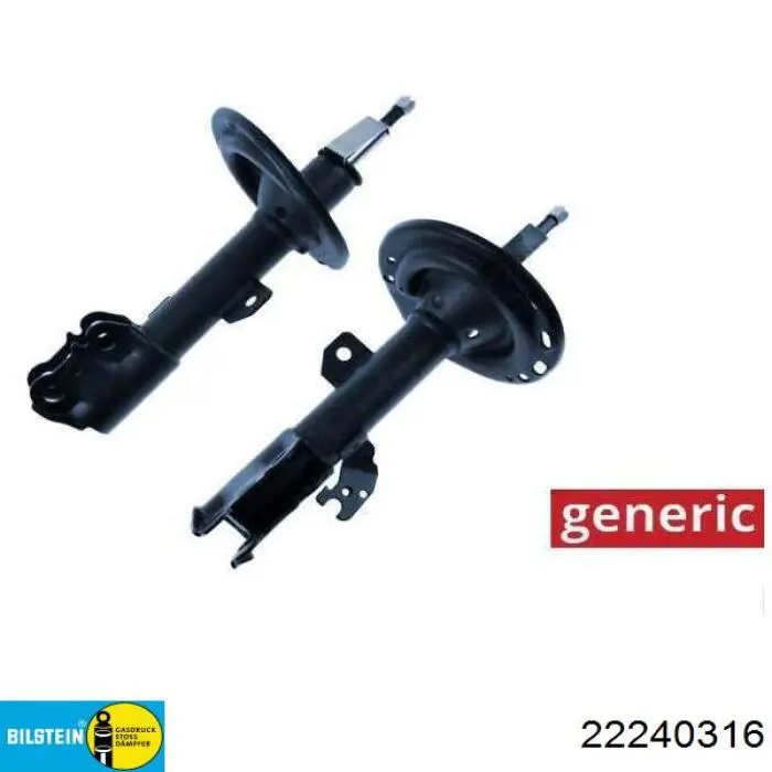 22240316 Bilstein Amortyzator przedni