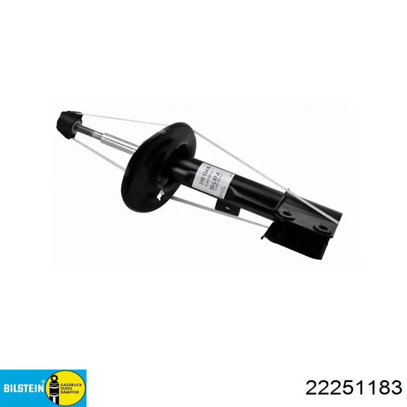 Amortyzator przedni Peugeot/Citroen 1628564680 cena, od 73,93 USD