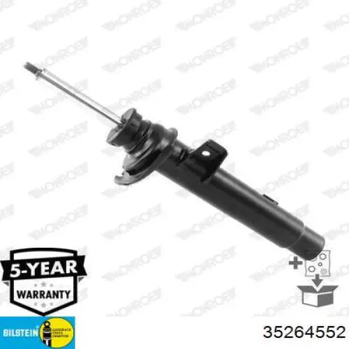 Amortyzator przedni Bilstein 35264552 cena, od 141,22 USD