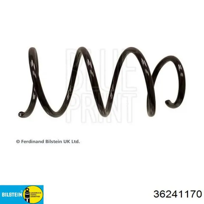 Do koszyka 36241170 Bilstein Sprężyna przednia