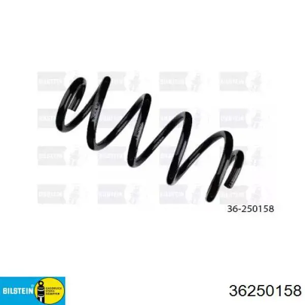 Sprężyna przednia 8K0411105DJ VAG