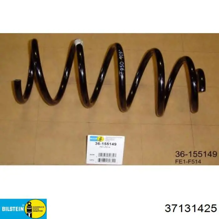 Do koszyka 37131425 Bilstein Sprężyna przednia