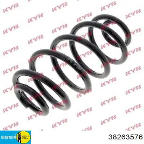 Do koszyka 38263576 Bilstein Sprężyna tylna